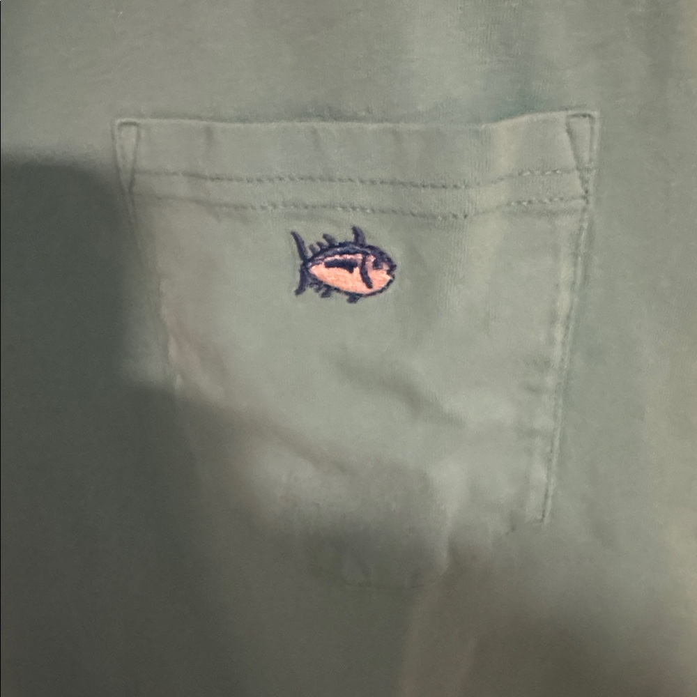 Southern Tide Aqua Short Sleeve Tee - Picture 4 of 4